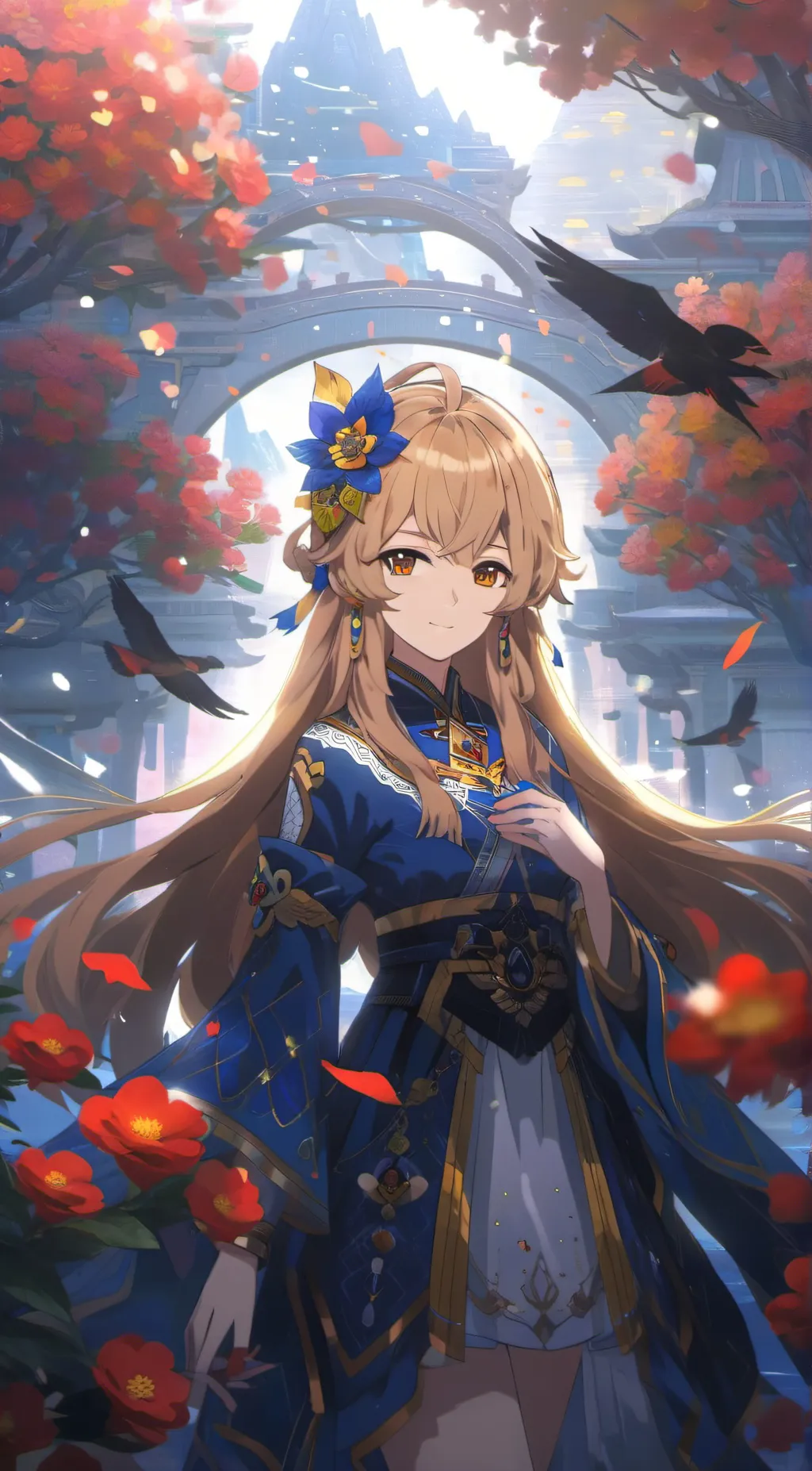 ai character: Angela background