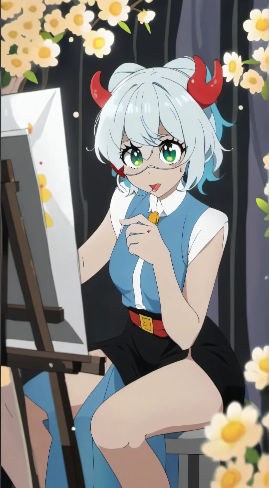 ai character: Vera background