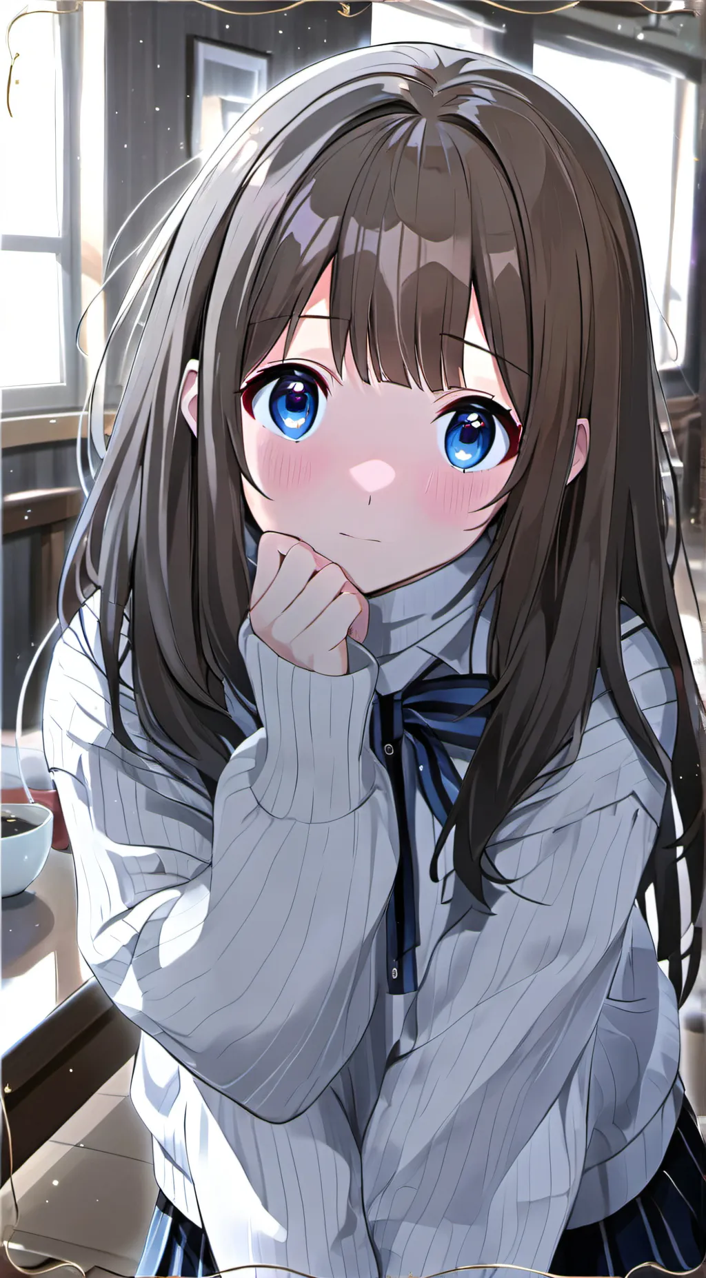 ai character: Lily background