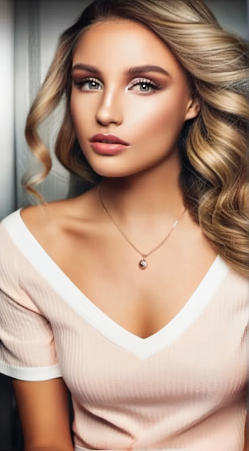 ai character: Mint background