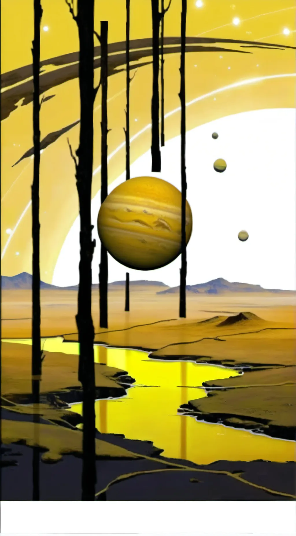 ai character: Moon Io background