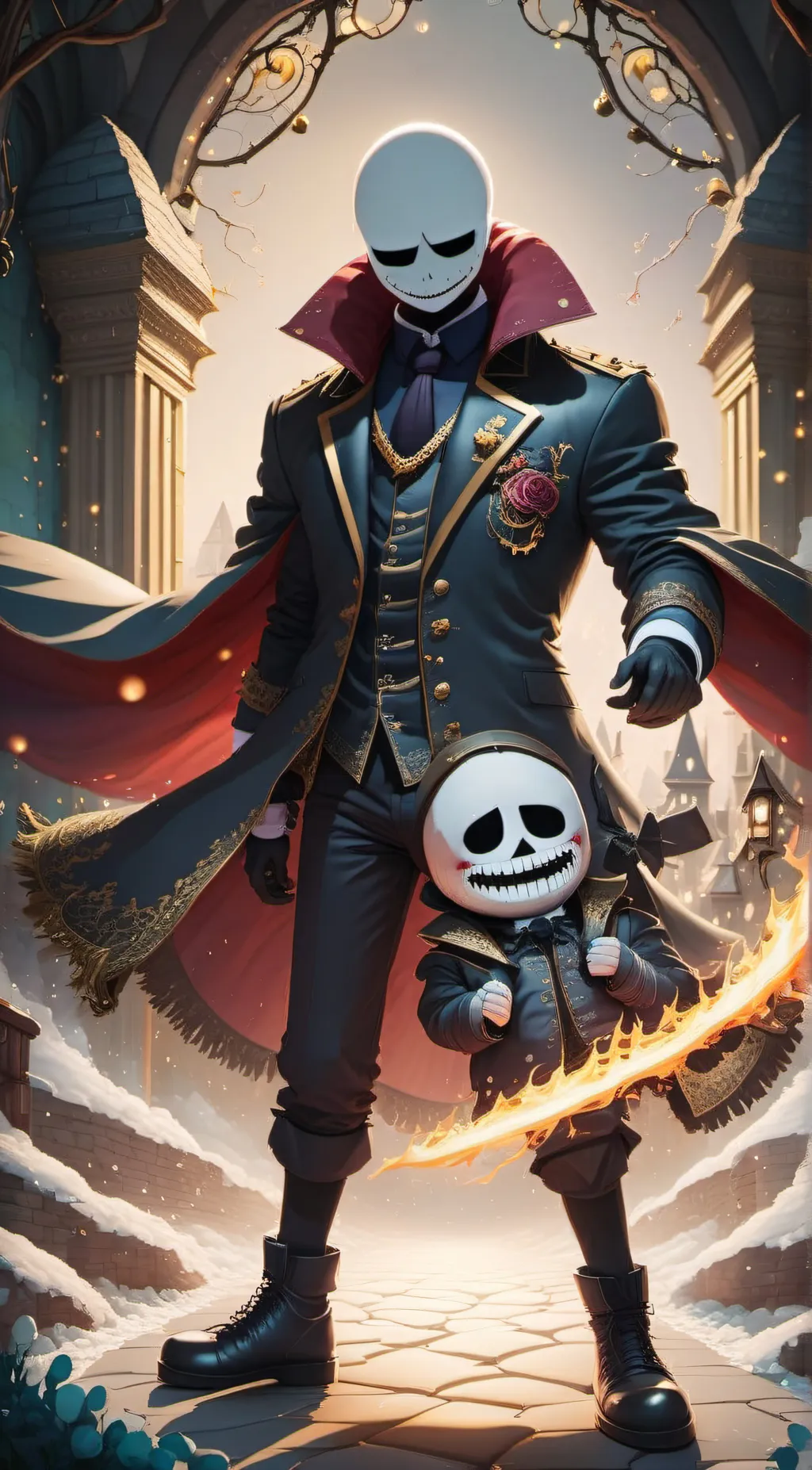 ai character: Female Nightmare  background