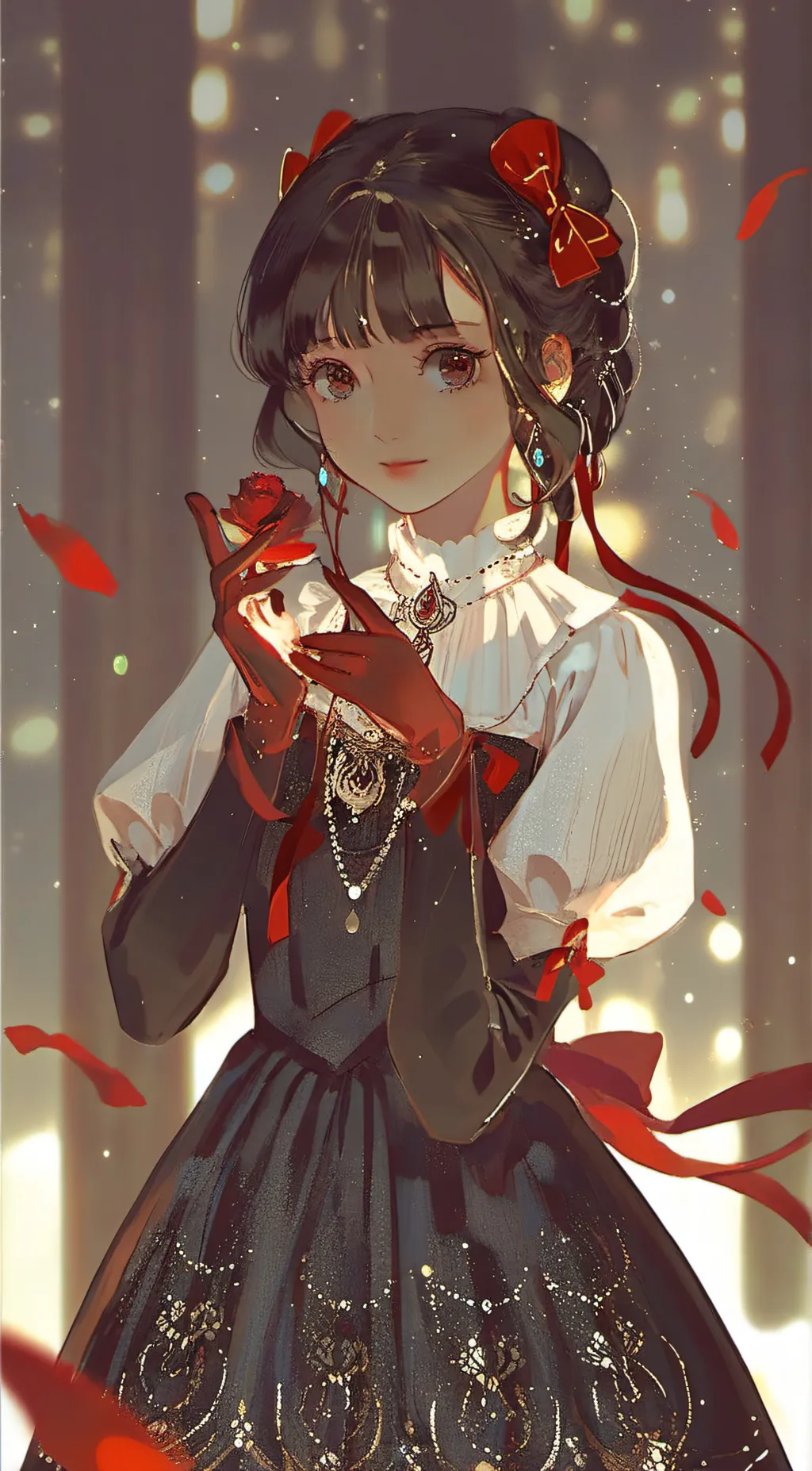 ai character: Carol A. Burling background