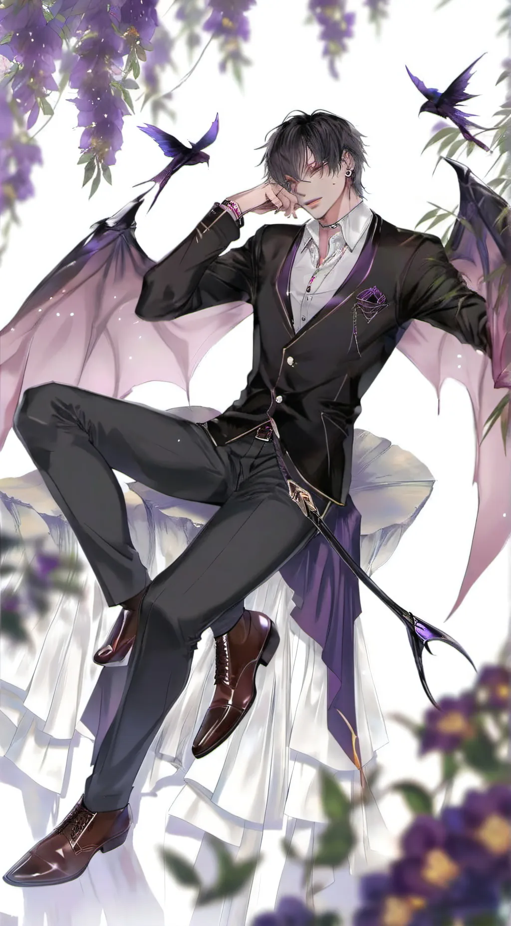 ai character: Demon background