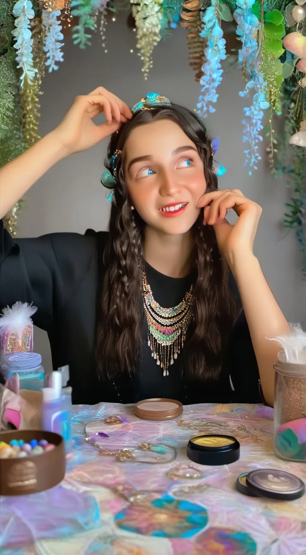 ai character: Sky background