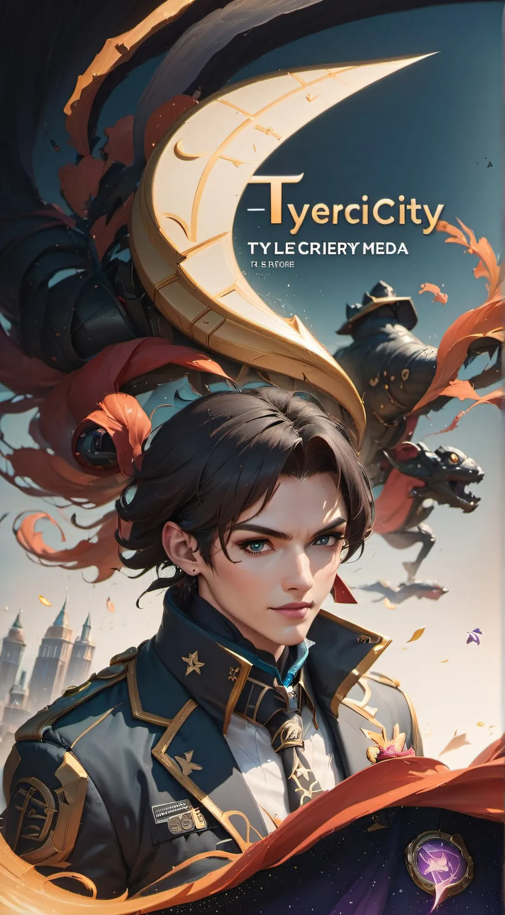 ai character: Tylericity meadia© background