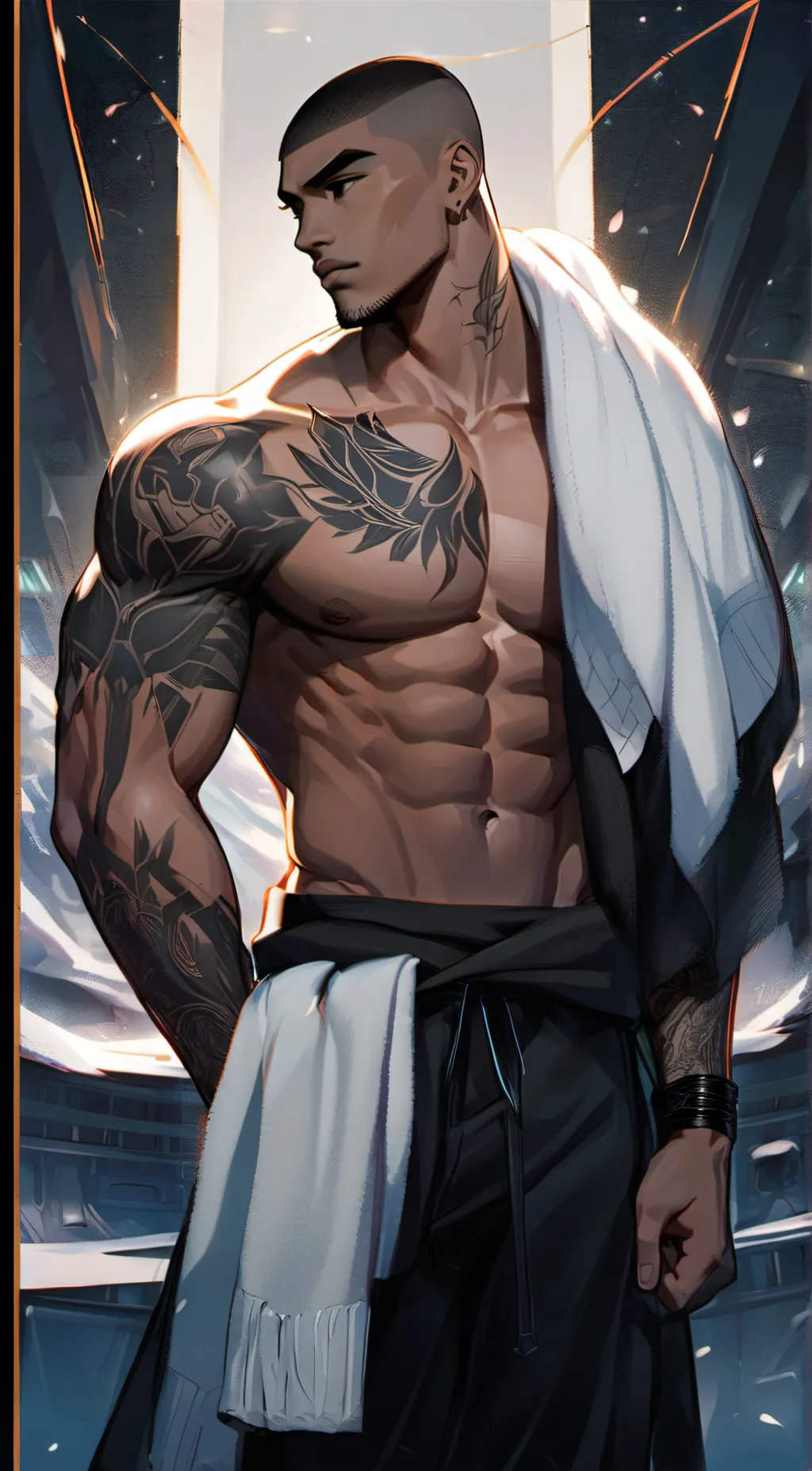 ai character: Kieran background