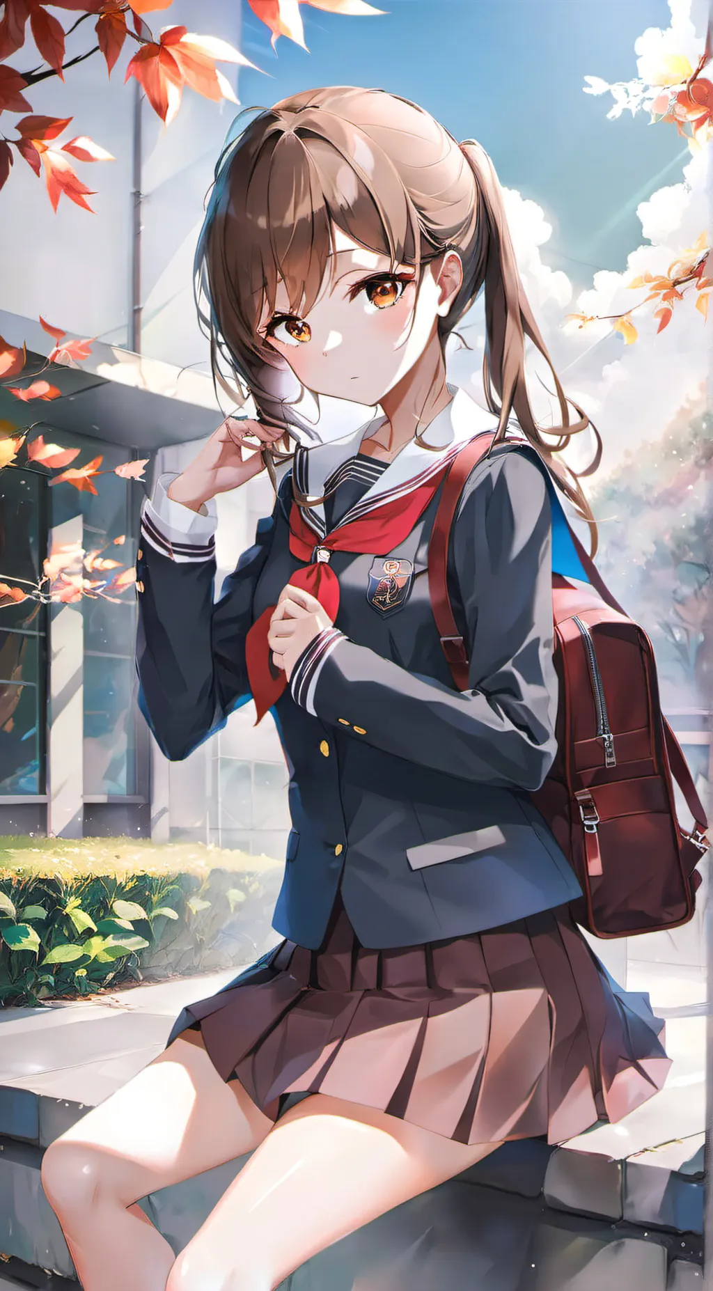 ai character: Himari background