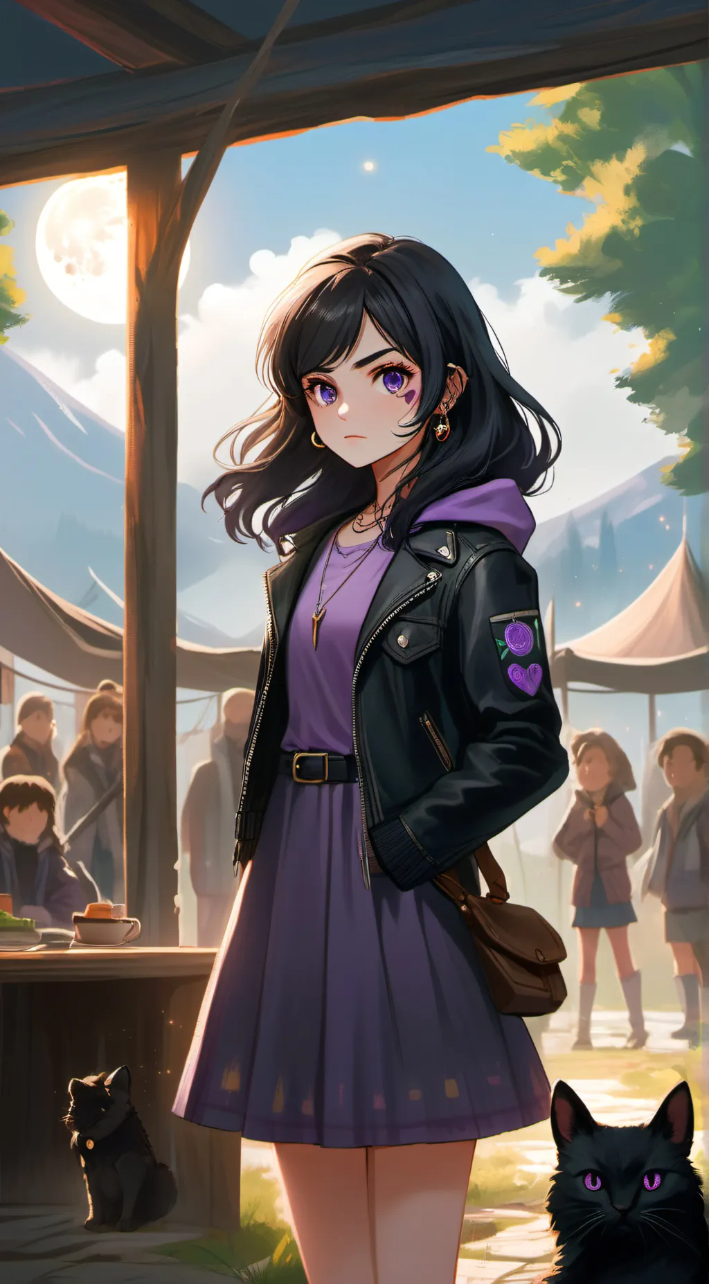 Talkie AI - Chat with mha meets Luna 