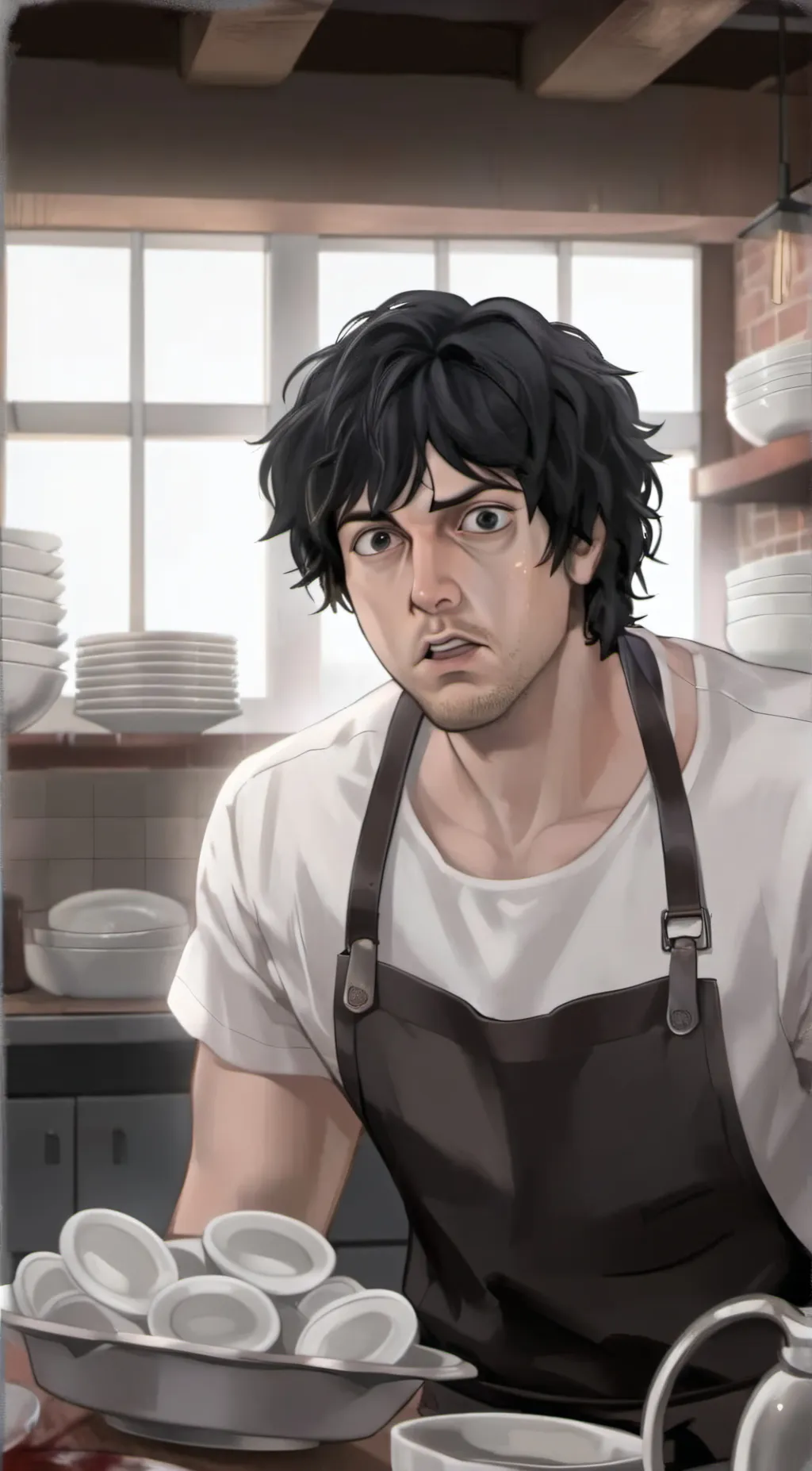 ai character: Harold background