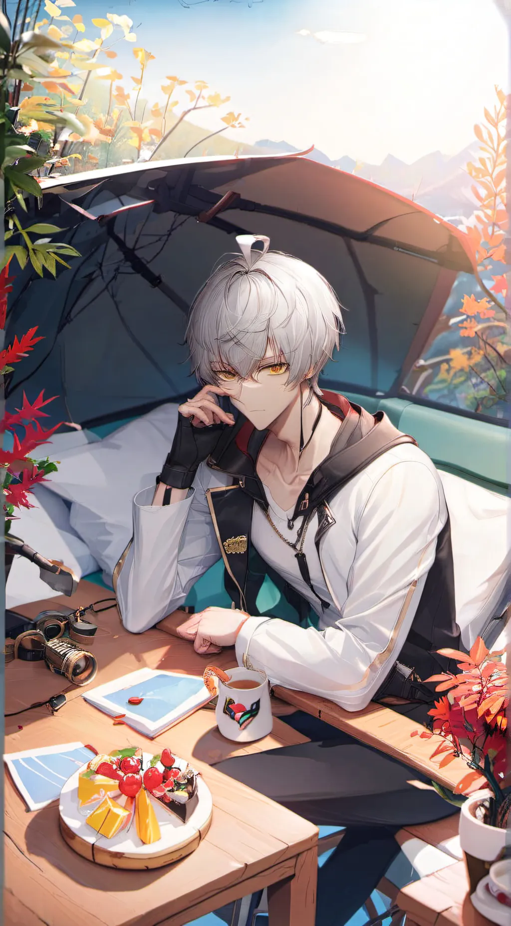 ai character: Kai background