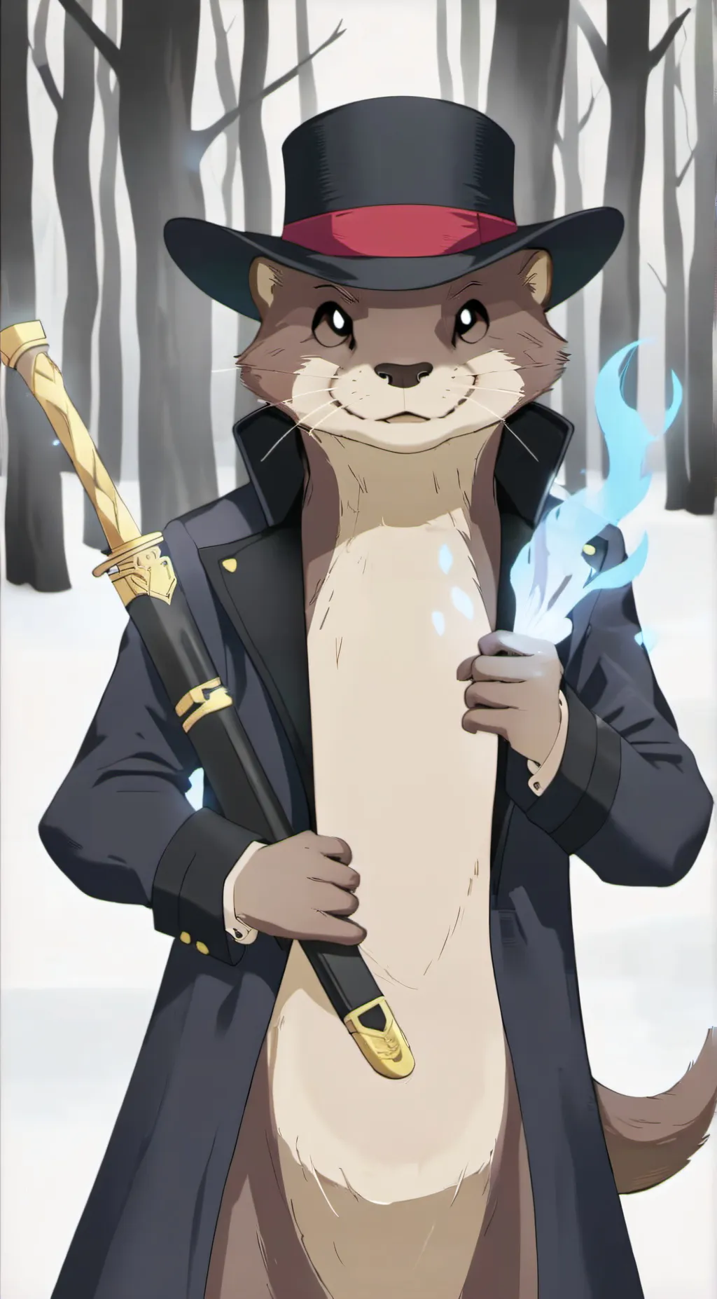 ai character: Dood background