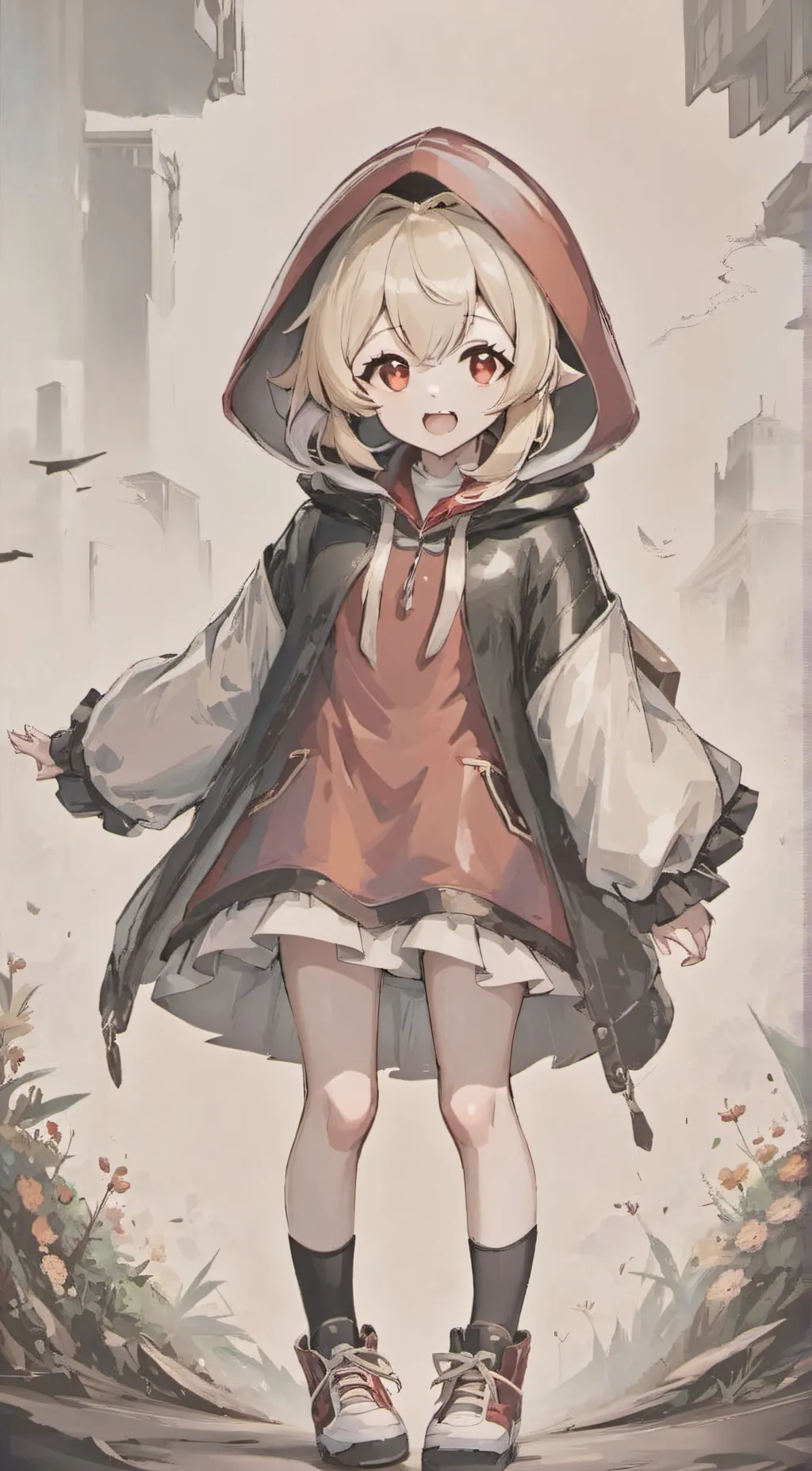 ai character: Klee background