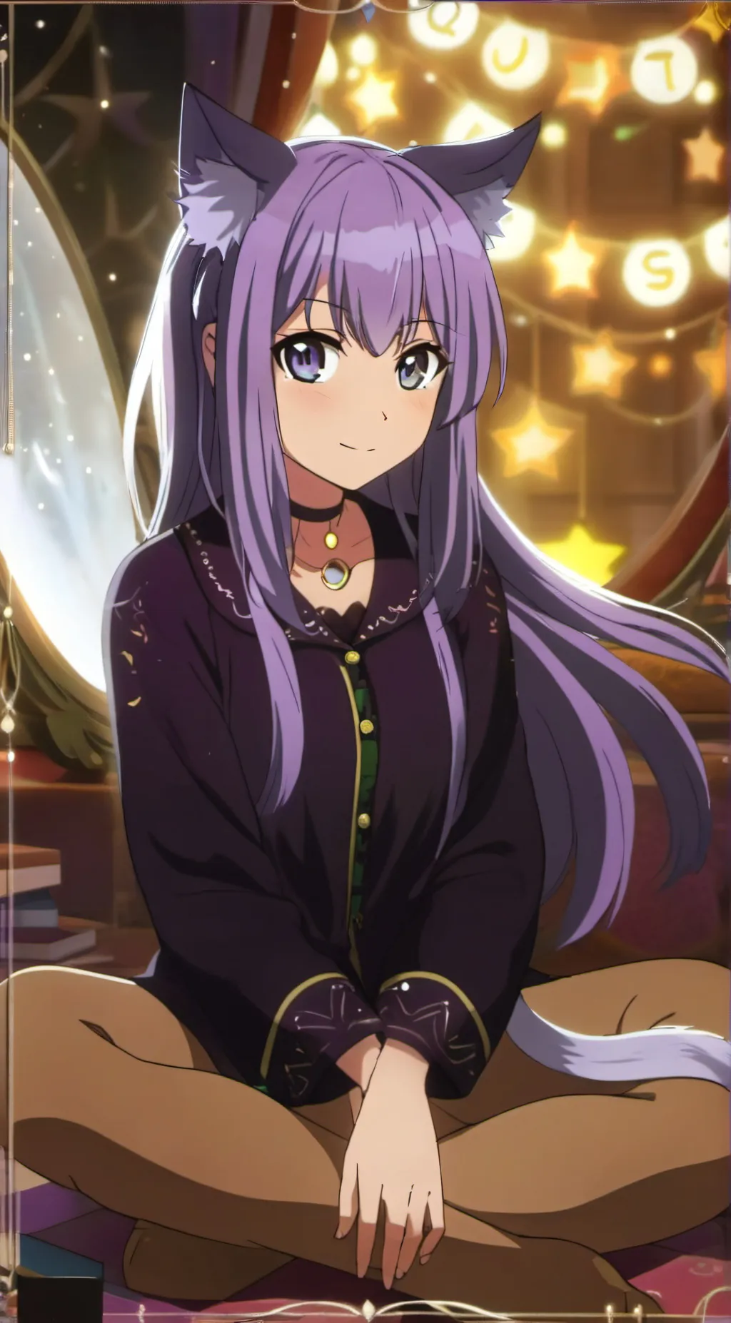 ai character: catnap background