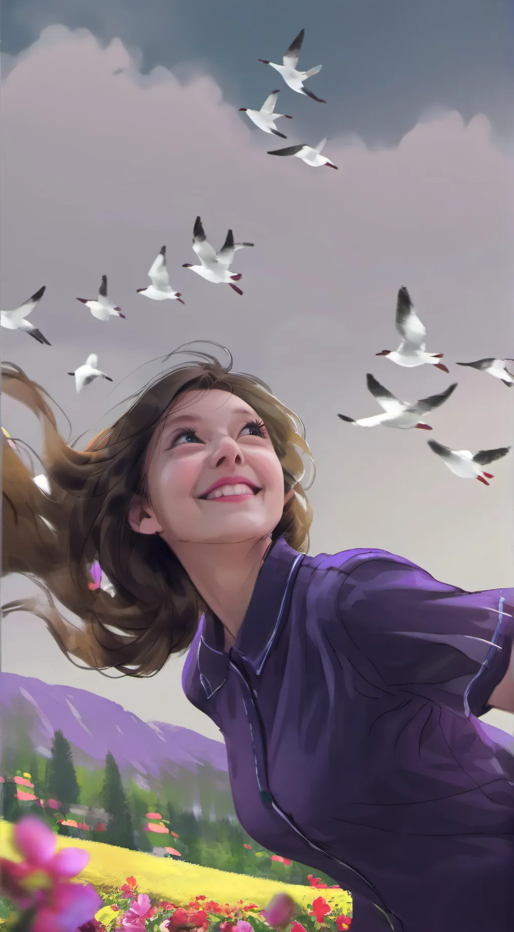 ai character: Lola background