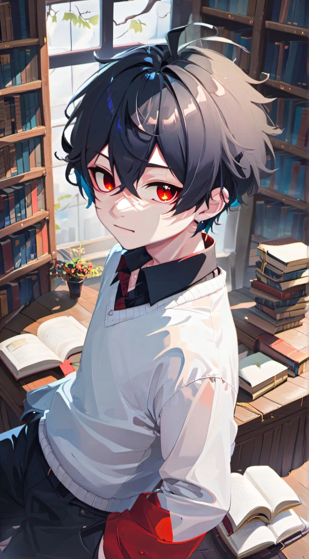 ai character: vexi background