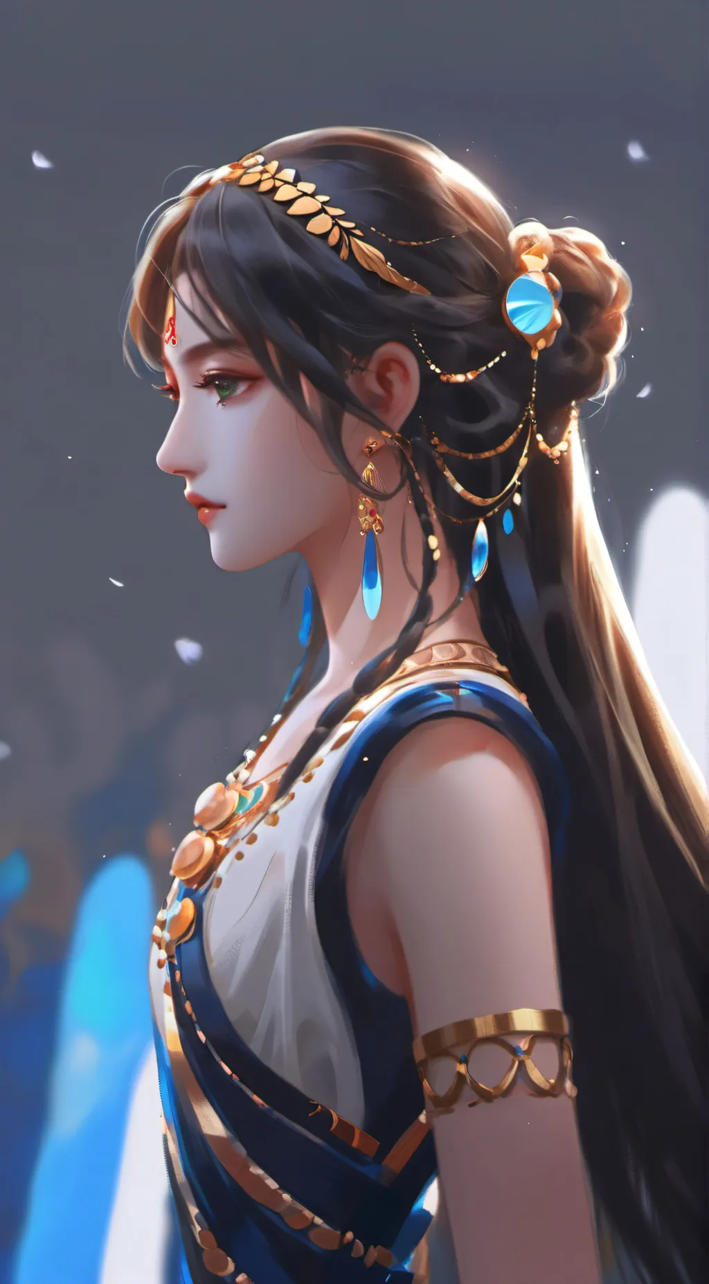 ai character: Marinette background