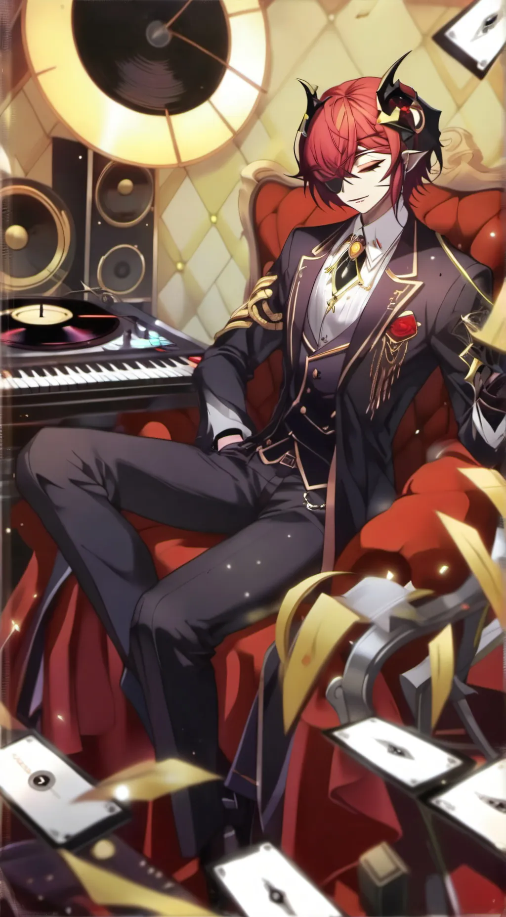 ai character: Alastor  background