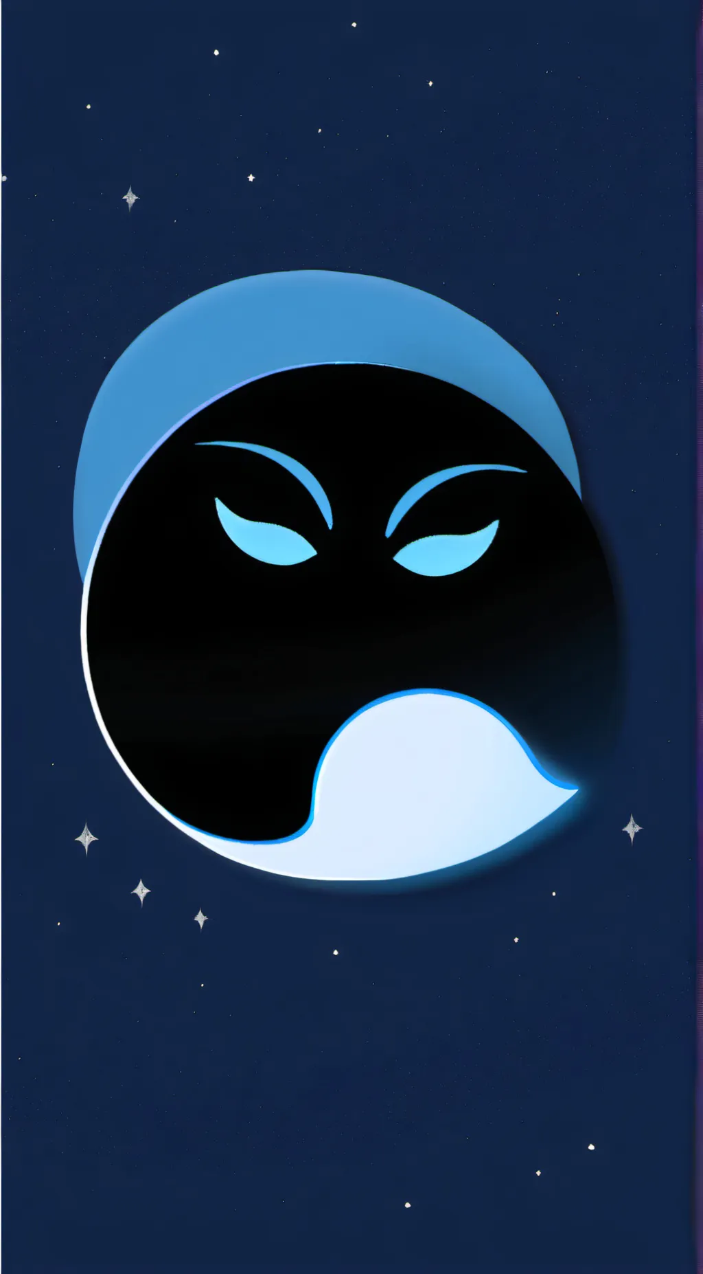 ai character: Moon  background