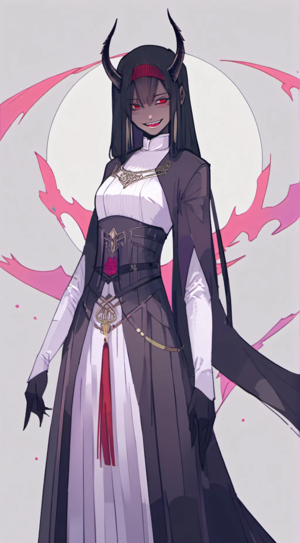 ai character: Tiana (Demon OC) background