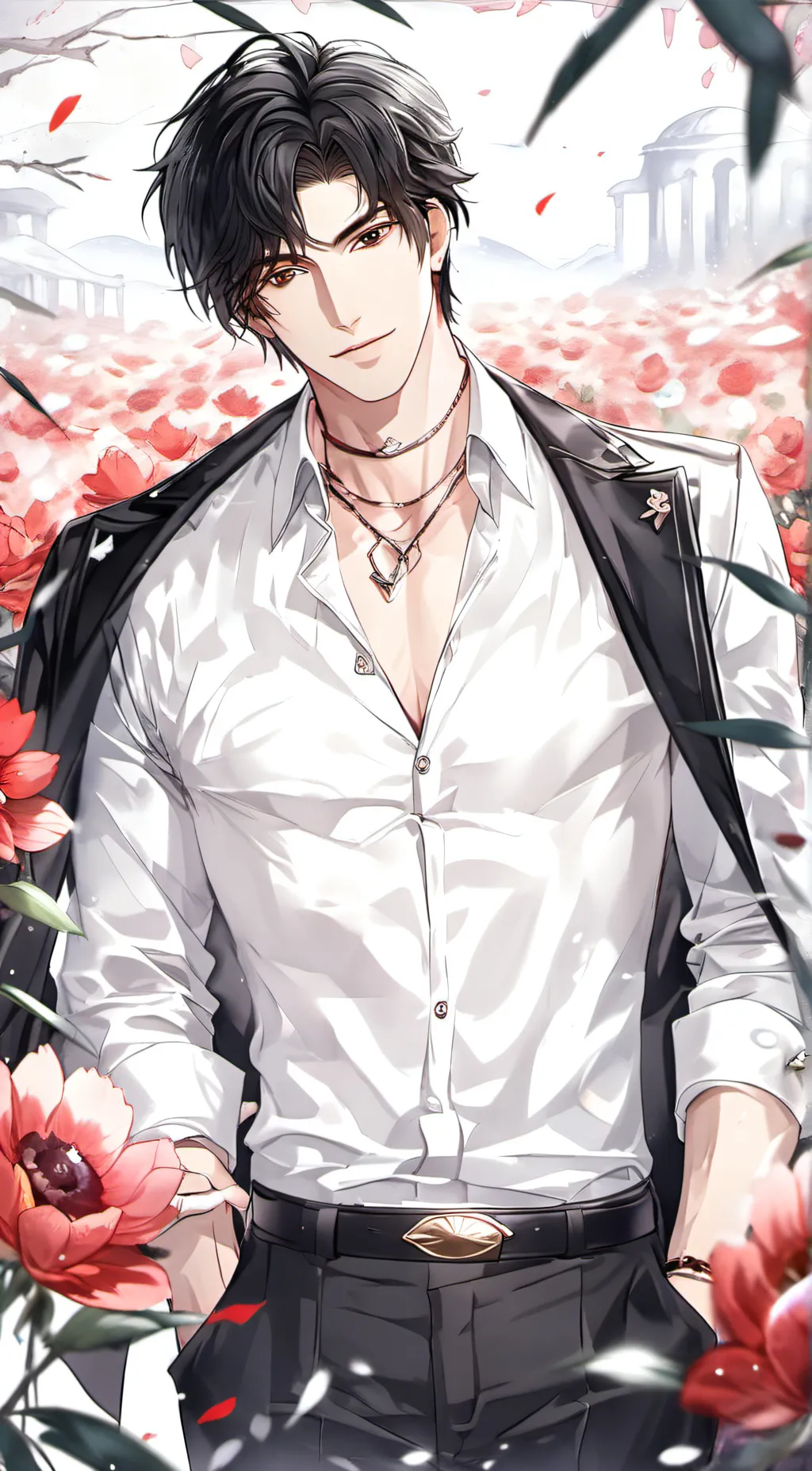 ai character: Leo background