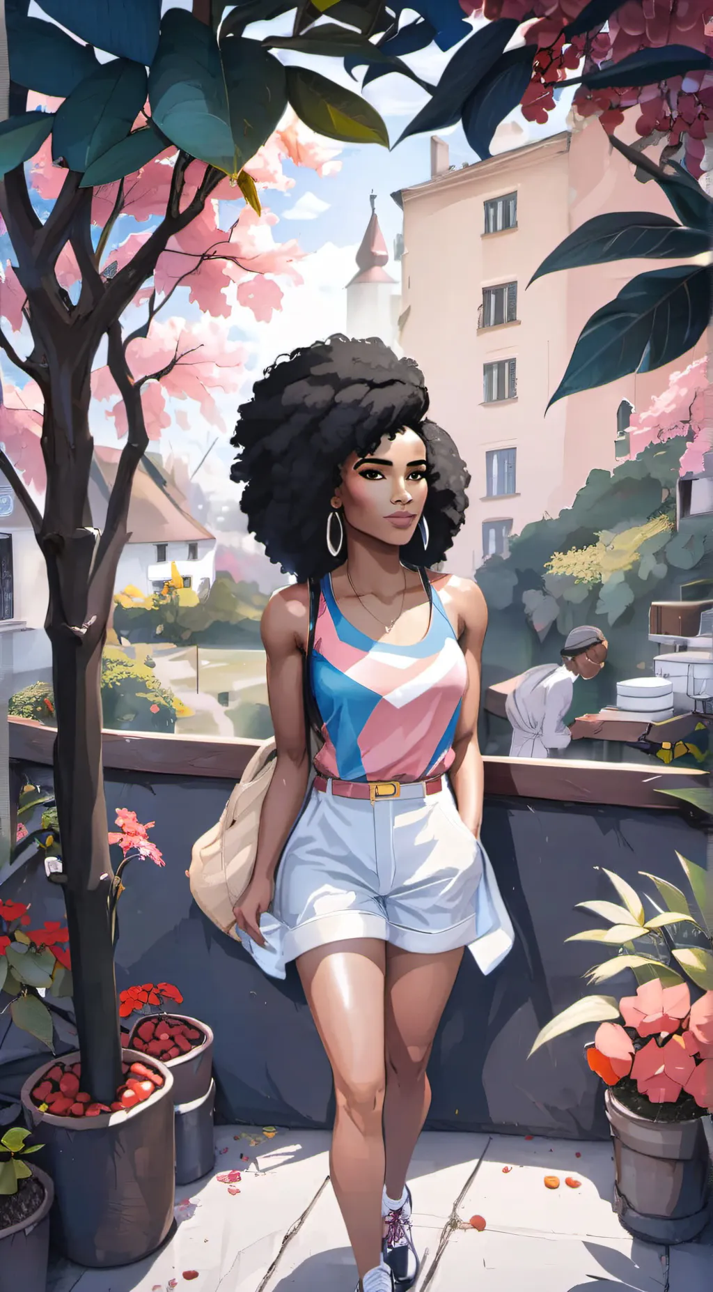 ai character: Zurie background