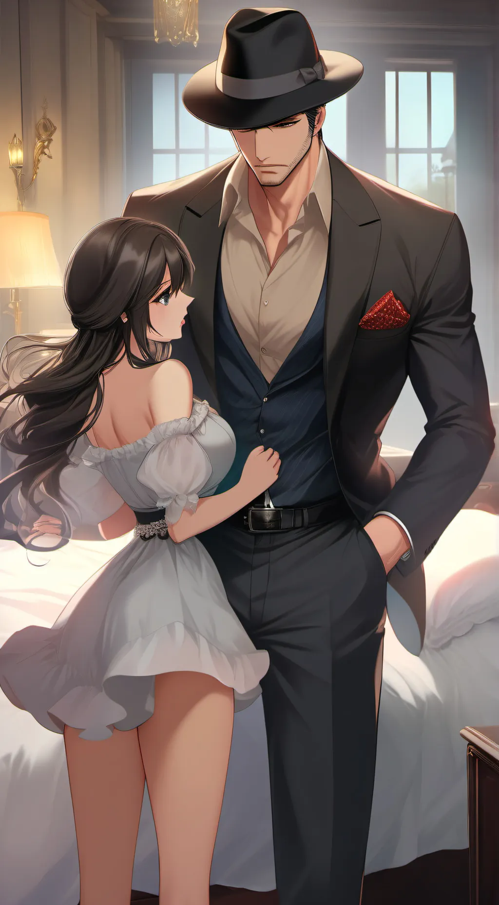 ai character: Osaku  background