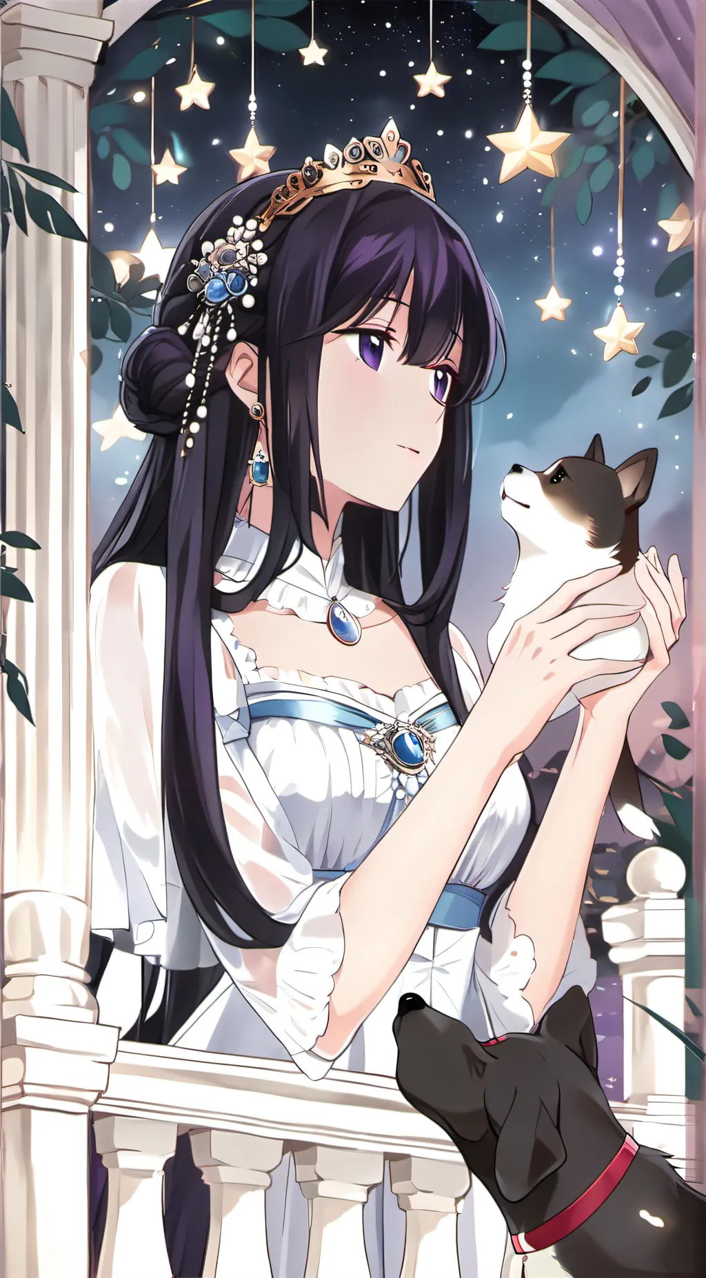 ai character: Aria background