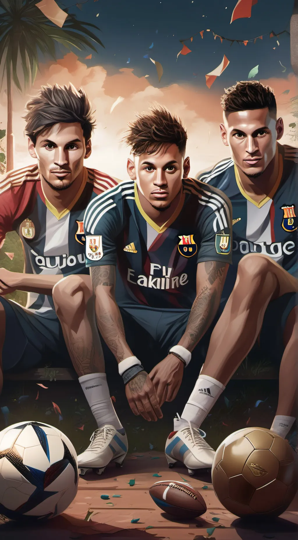 Talkie AI - Chat with messi ronaldo ney