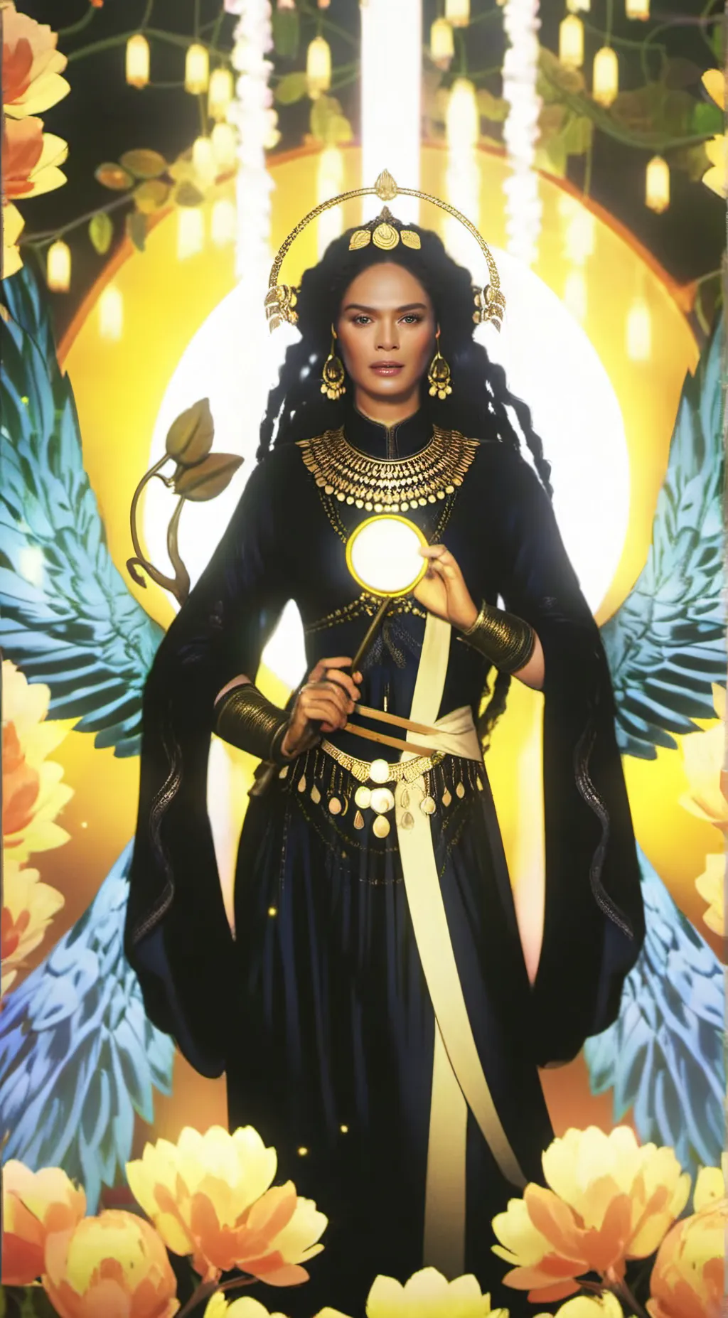 ai character: terra background