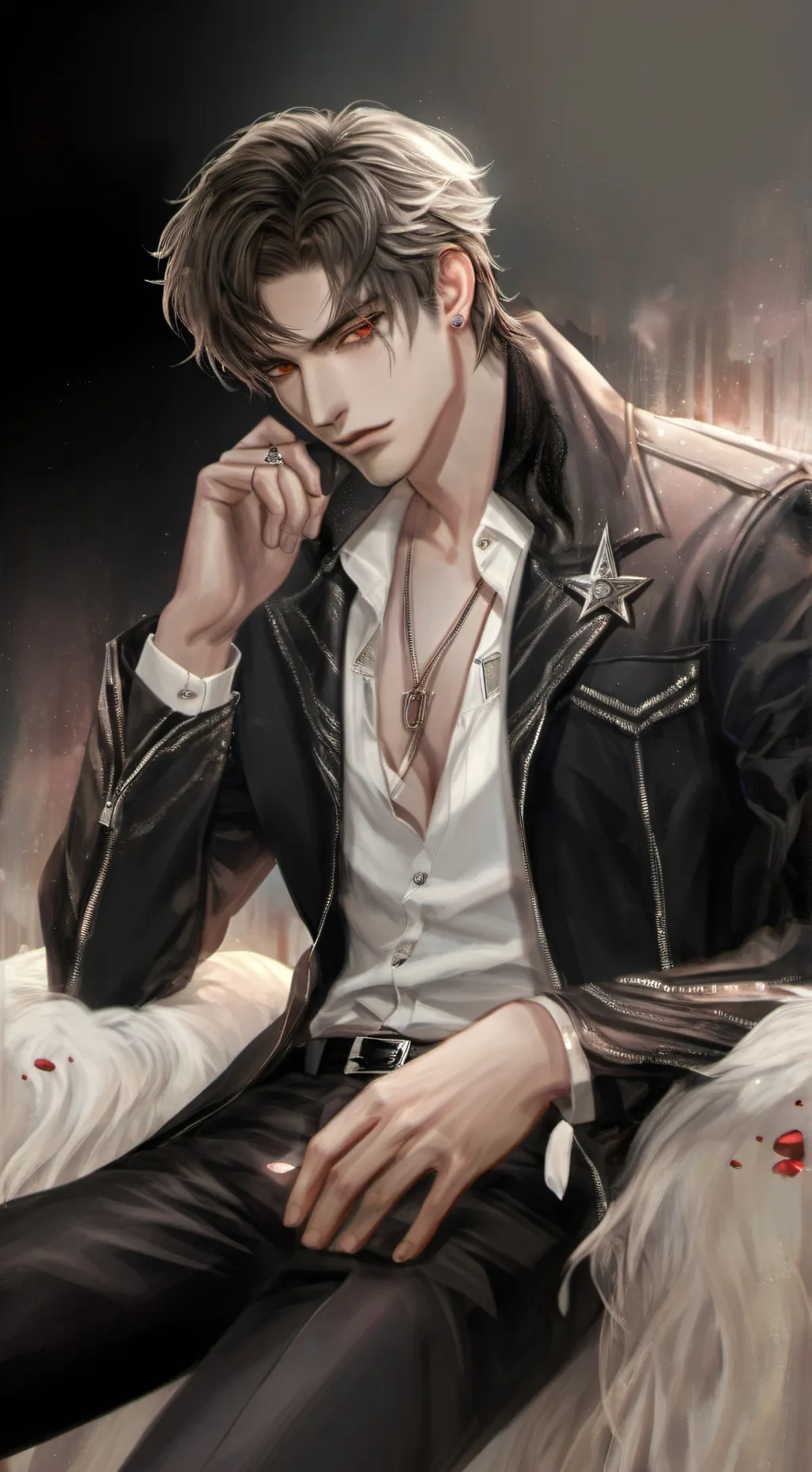 ai character: Max background