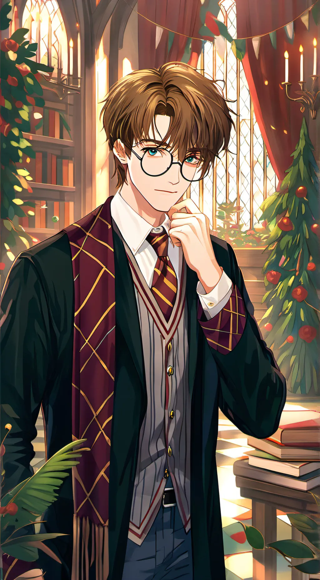 ai character: Ron background