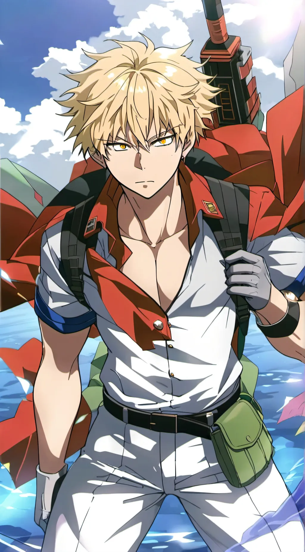 ai character: bakugo katsuki background