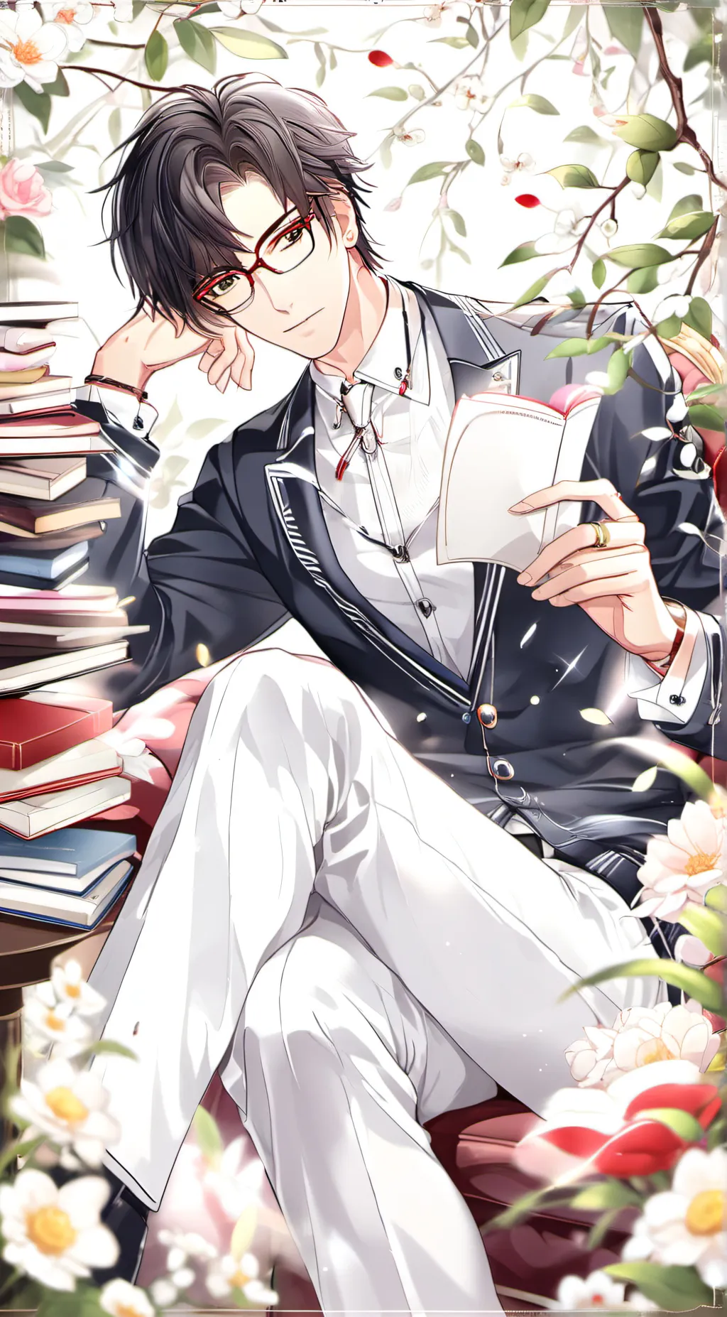 ai character: Zander background