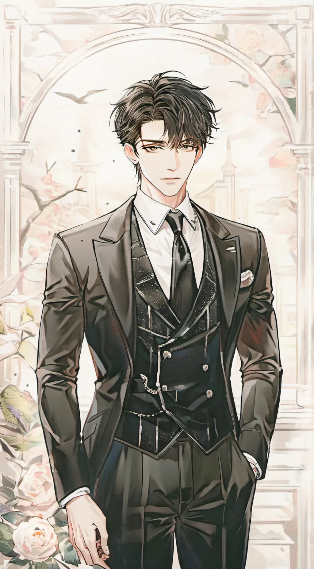 ai character: ✨Sebastian✨ background