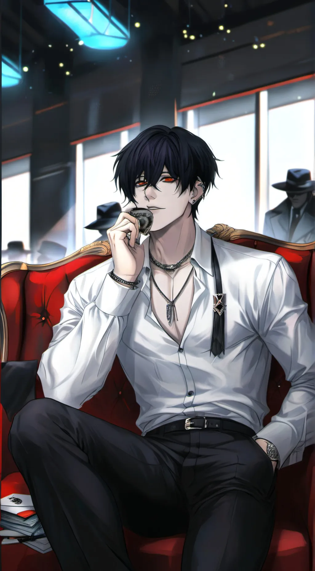 ai character: Ethan background