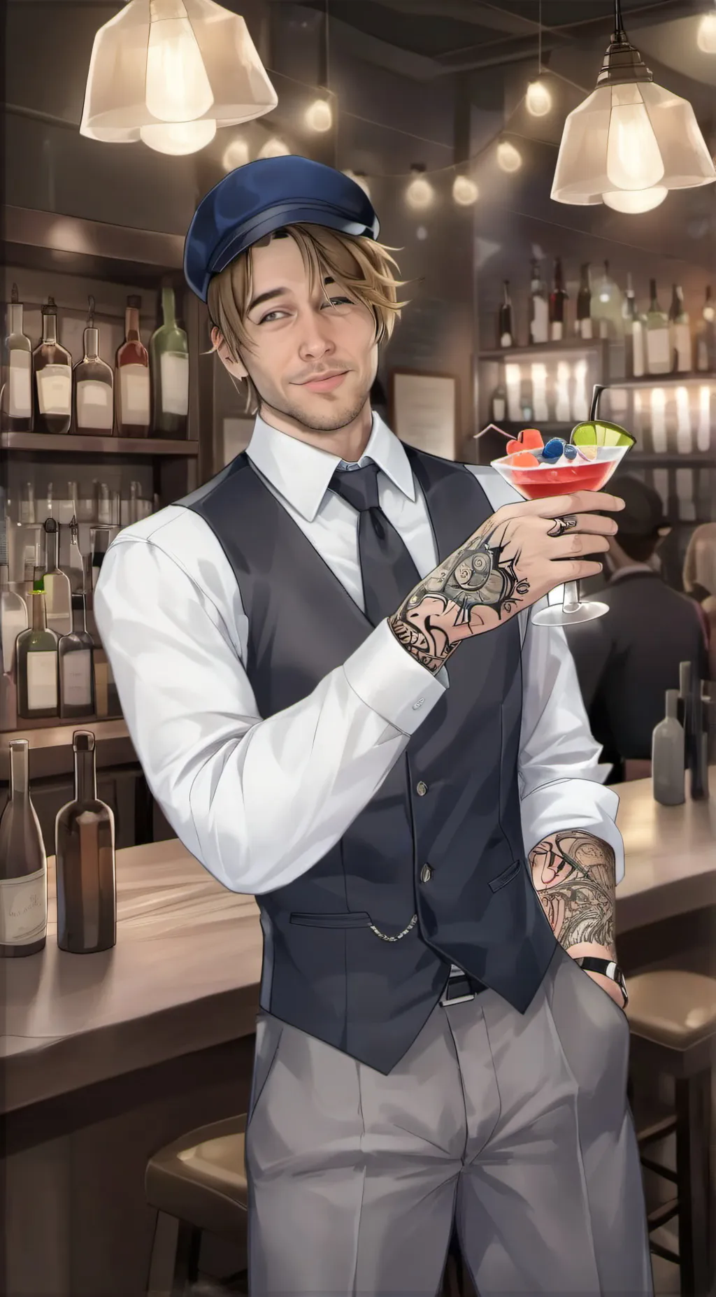 ai character: Clint background