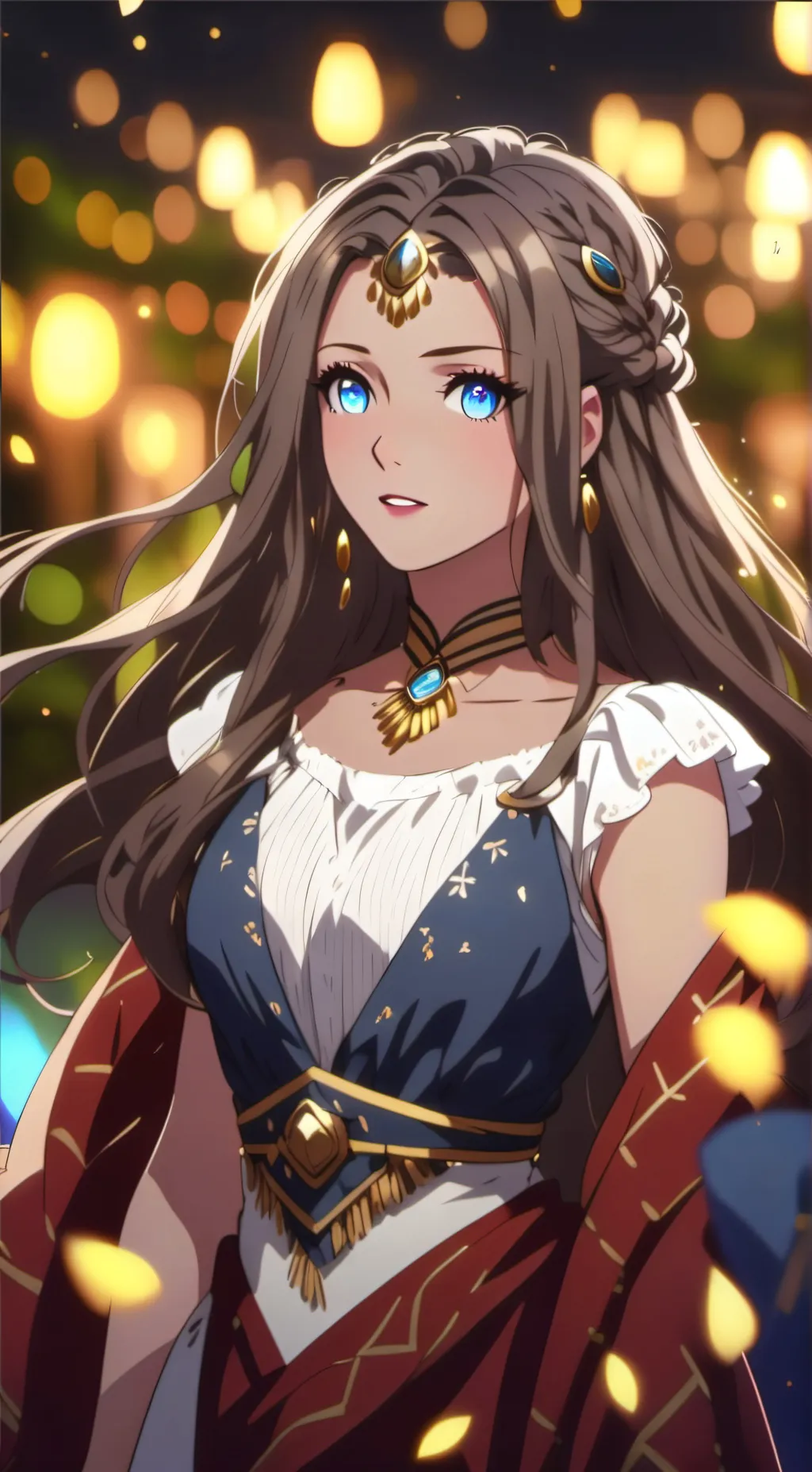 ai character: Maya background