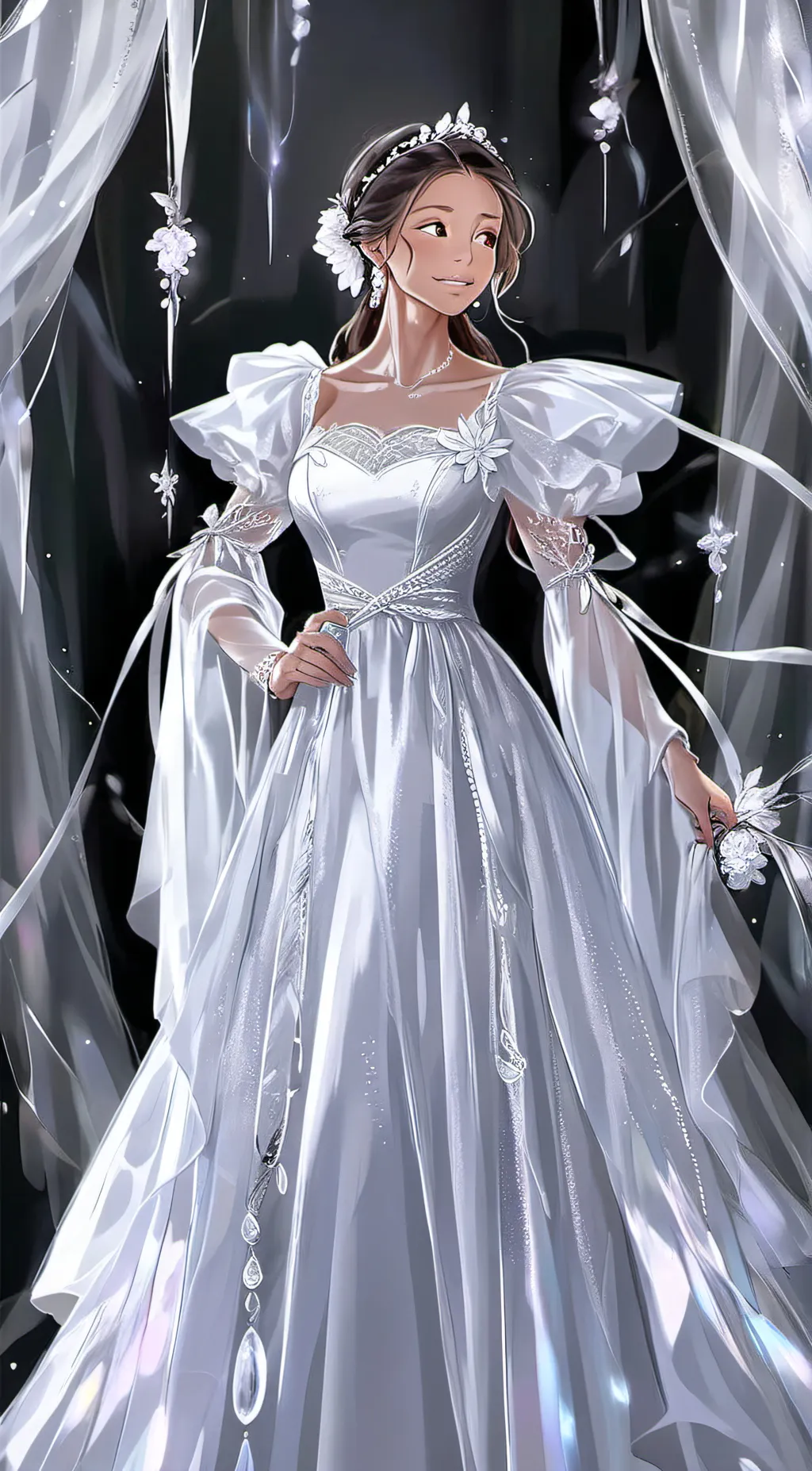 ai character: Victoria  background