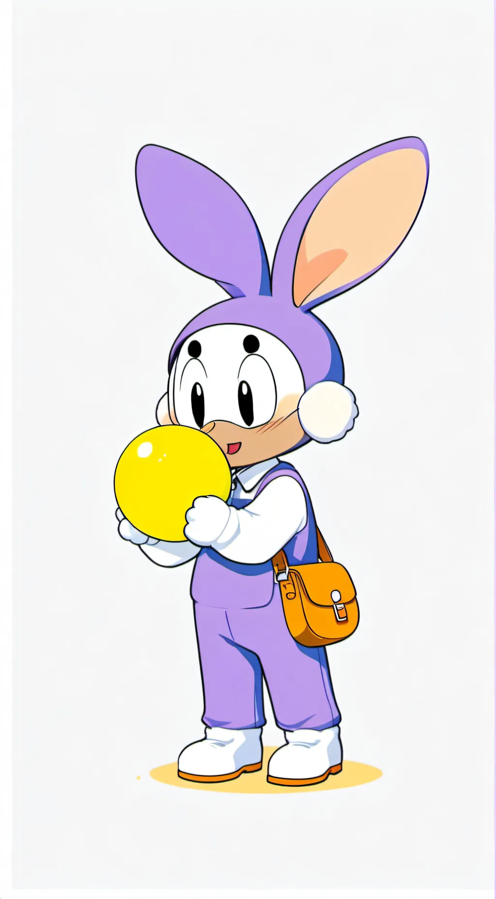 ai character: jax from t d a c  background