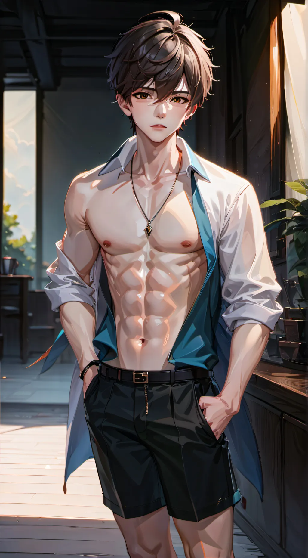 ai character: Aaron background