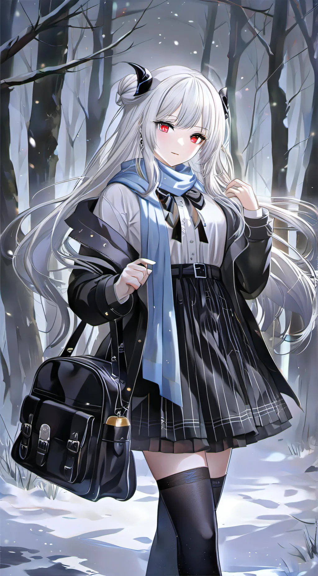 ai character: Yukio School Ver. background