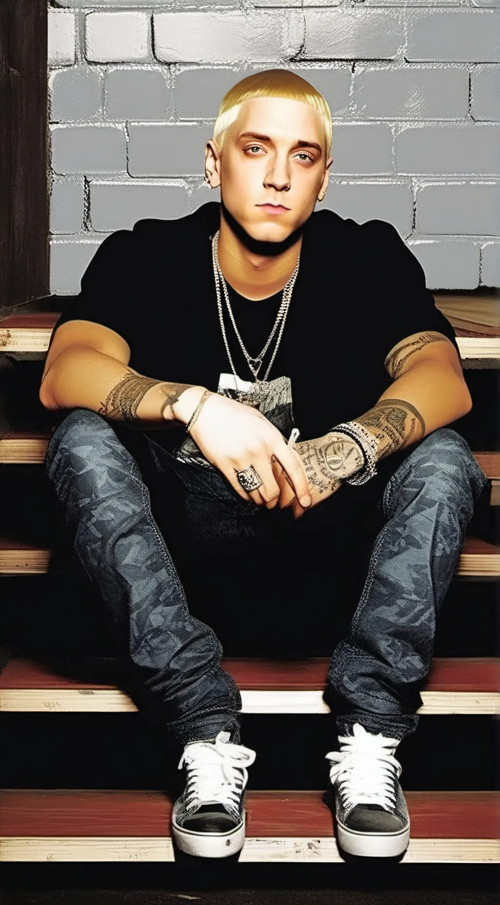 ai character: SlimShady background