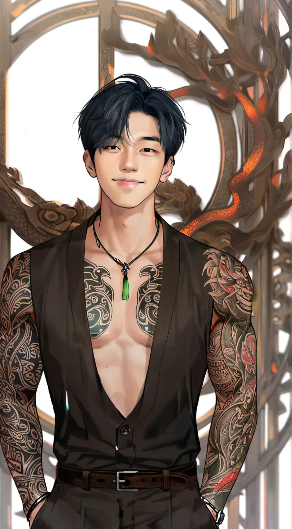 ai character: Kim Sungwoo background