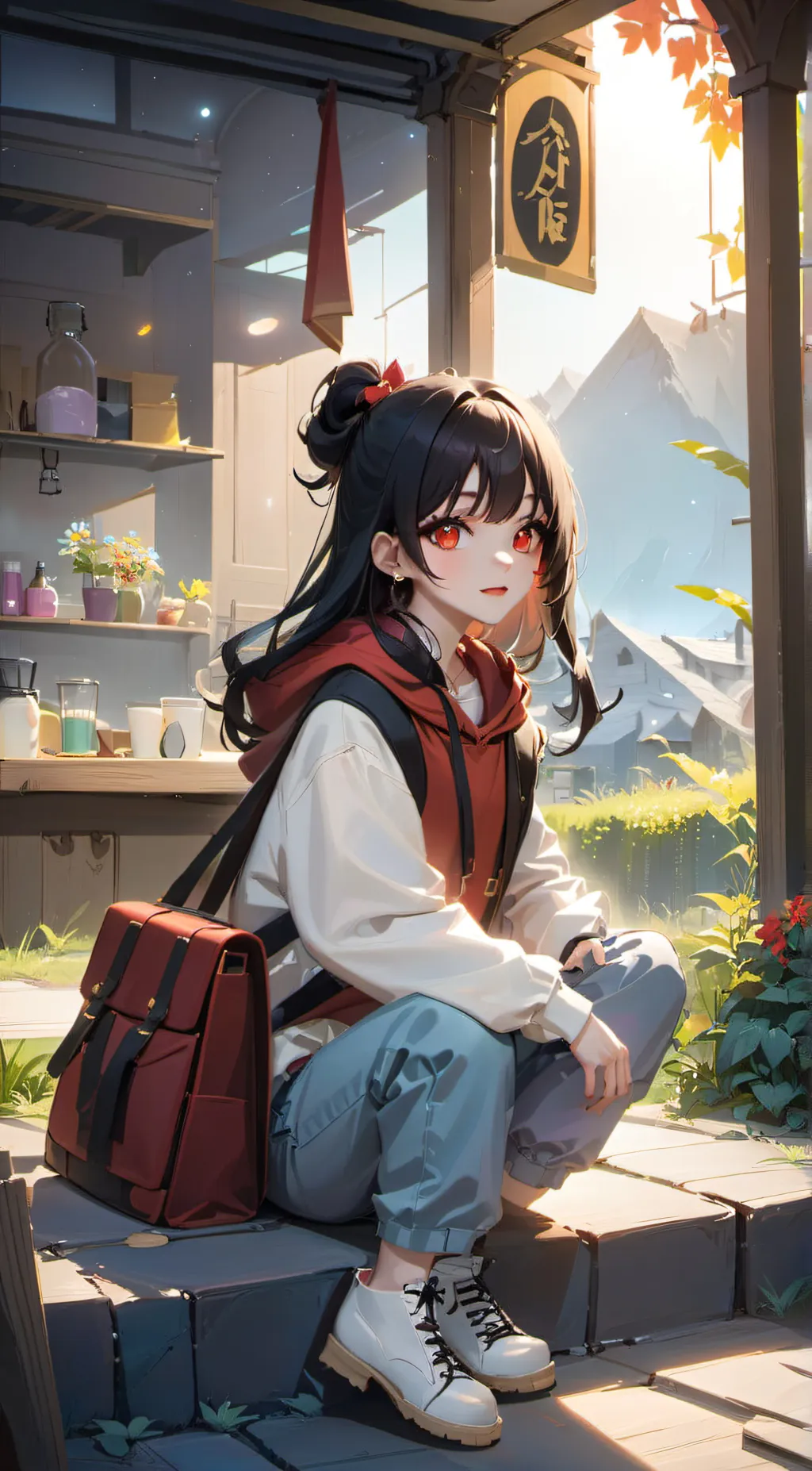 ai character: .......... background