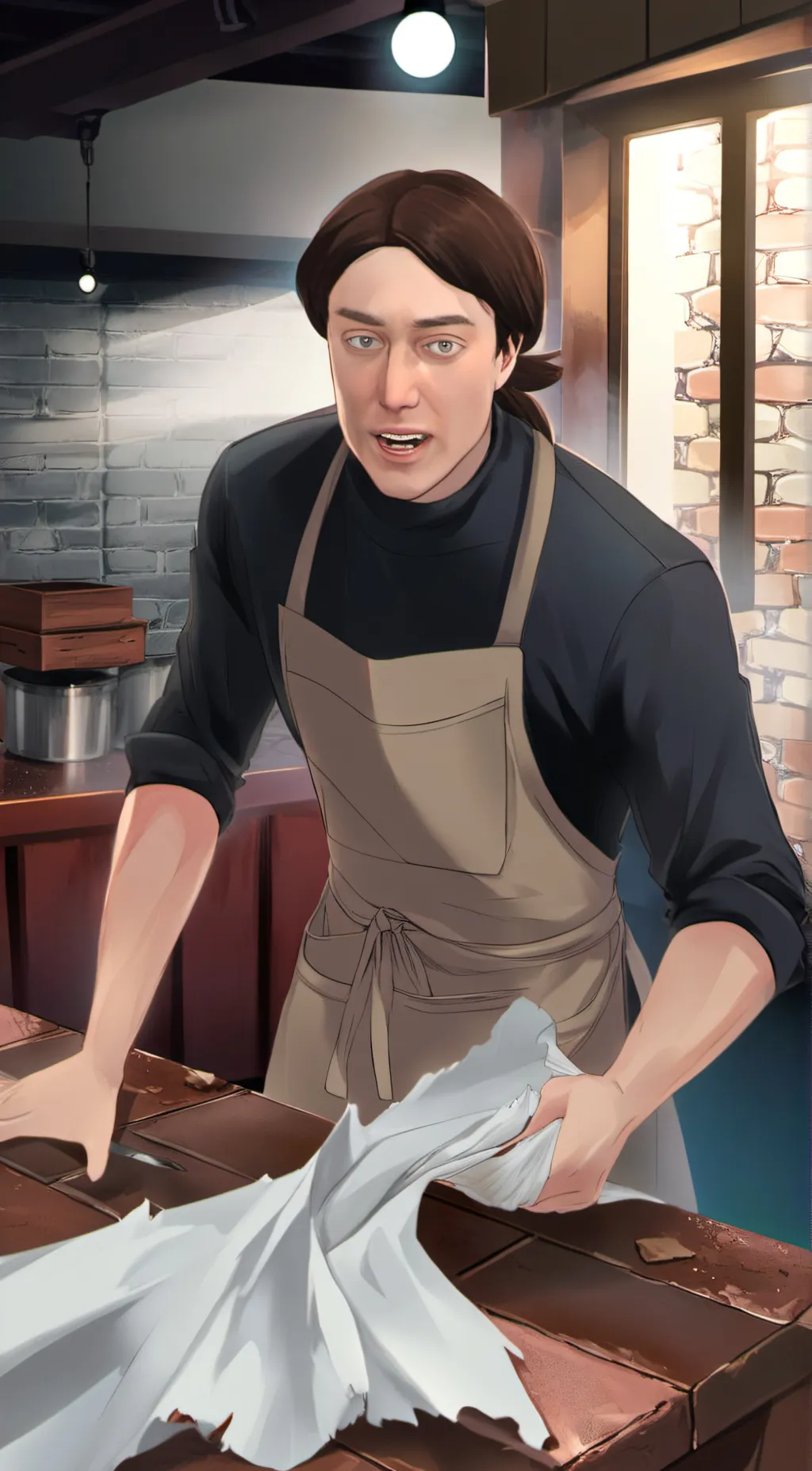 ai character: Oscar background