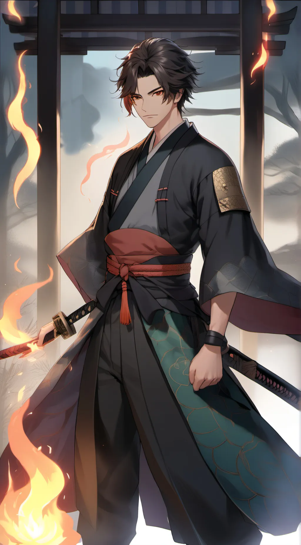 ai character: Shinjuro background