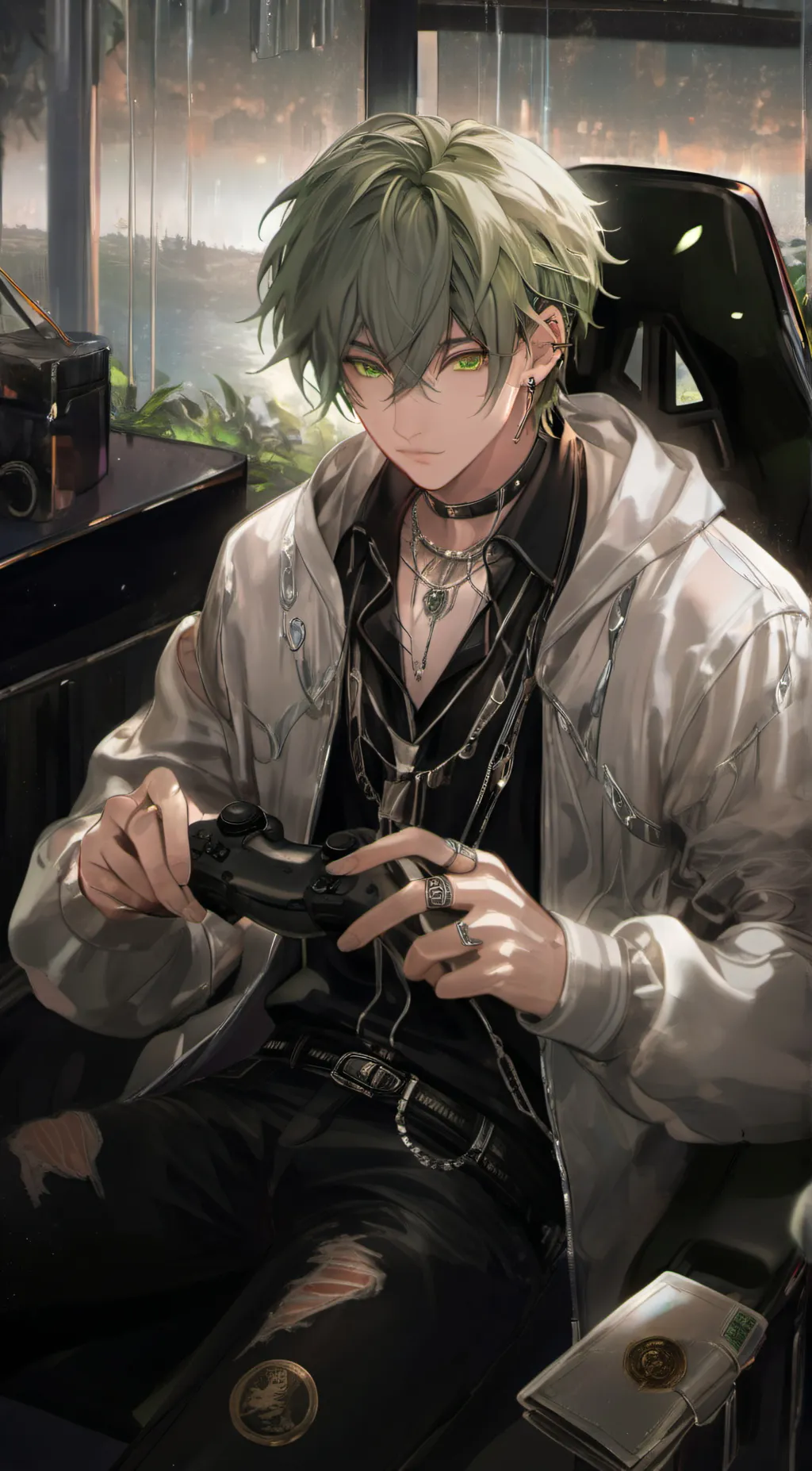 ai character: Asher background