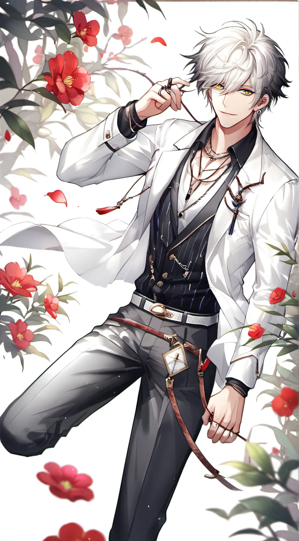 ai character: adam background