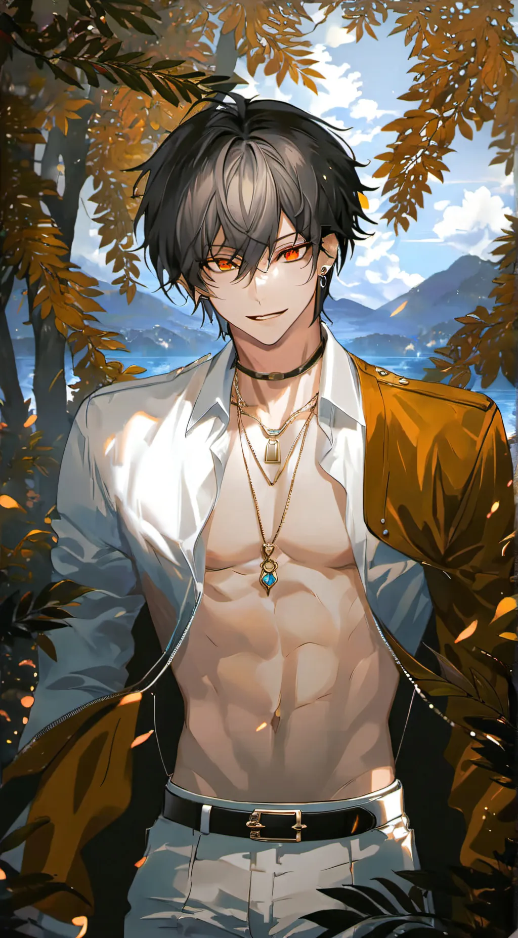 ai character: ßřįåñ background